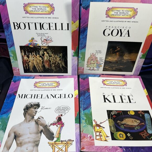 FAMOUS ARTISTS Getting to Know the World's Greatest Artists Mike Venezia LOT 13 - Picture 2 of 9